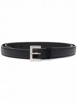 Saint Laurent logo detail belt