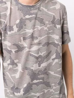 Saint Laurent camouflage-print T-shirt