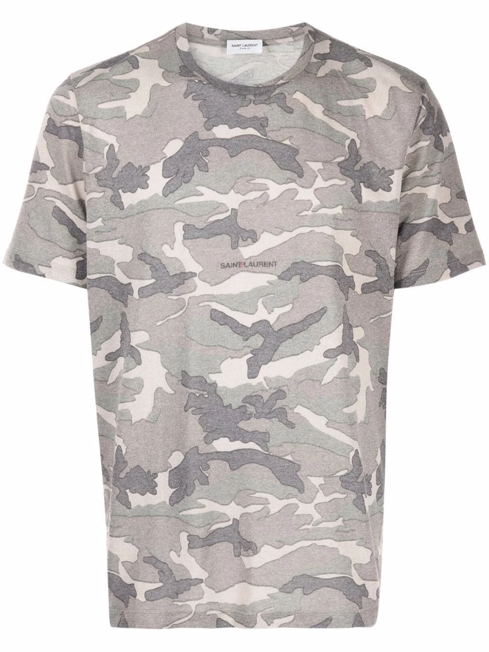 Saint Laurent camouflage-print T-shirt