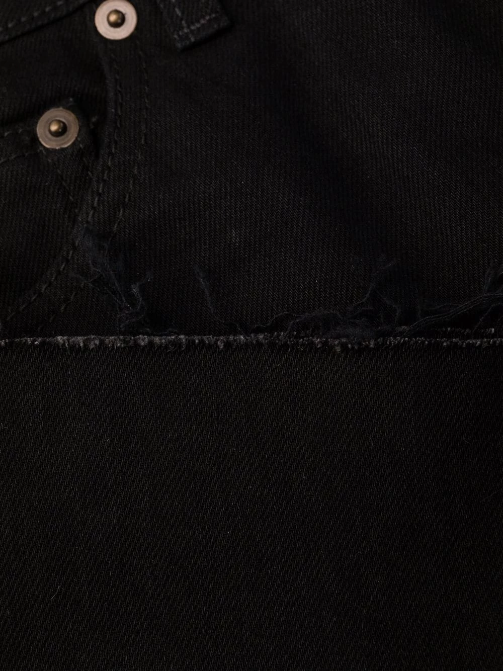 Saint Laurent fitted knee-length denim shorts