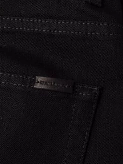 Saint Laurent fitted knee-length denim shorts