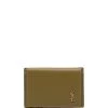 Saint Laurent YSL logo-plaque foldover wallet
