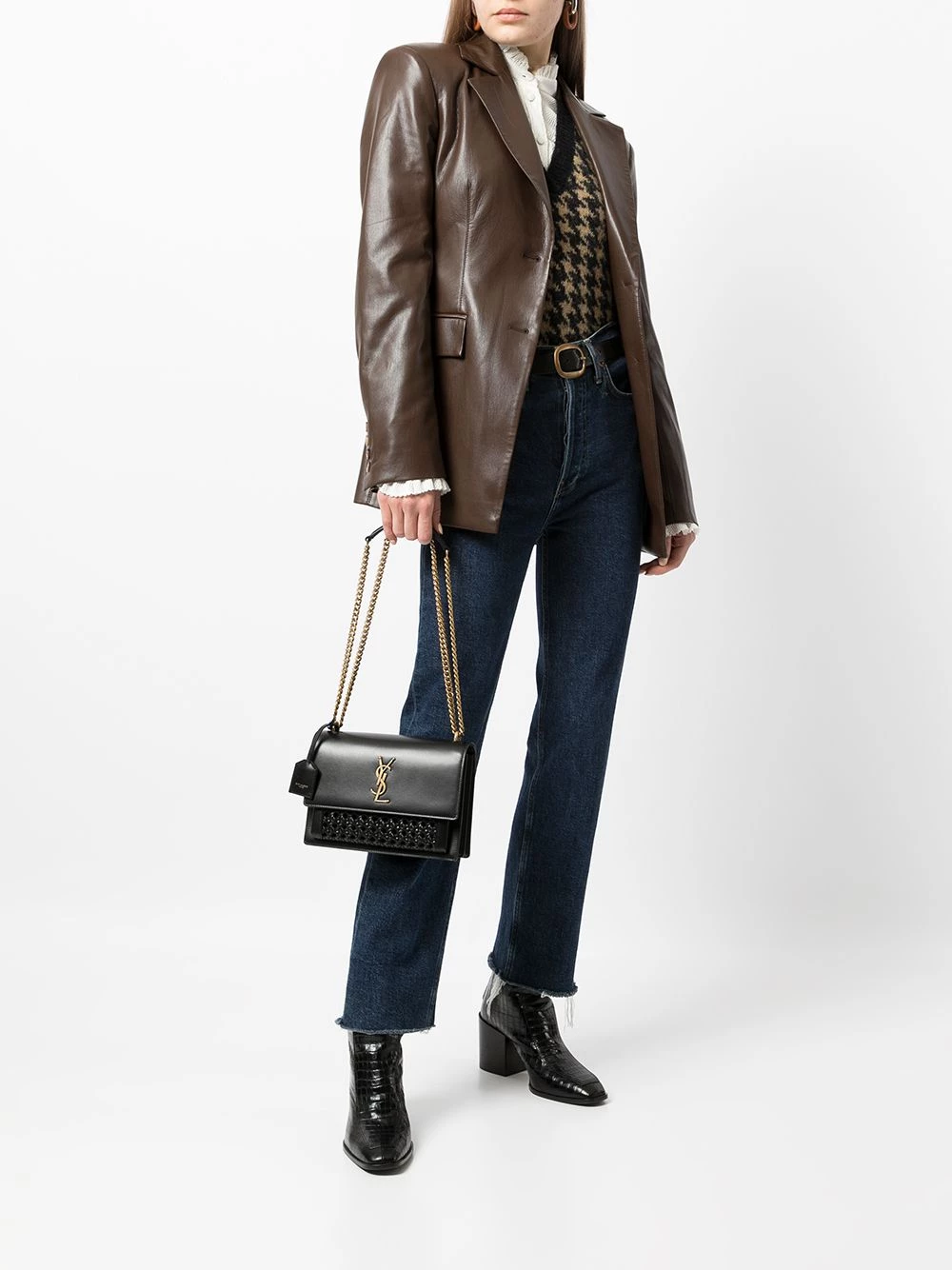 Saint Laurent Sunset logo shoulder bag