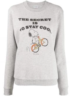 Saint Laurent x Peanuts Snoopy-print sweatshirt