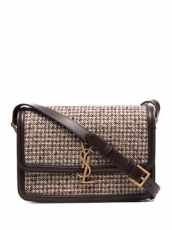 Saint Laurent medium Solferino tweed crossbody bag