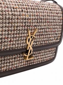 Saint Laurent medium Solferino tweed crossbody bag