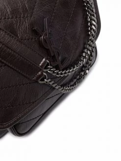 Saint Laurent Niki logo plaque shoulder bag
