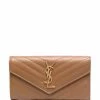 Saint Laurent large flap wallet