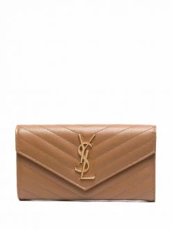 Saint Laurent large flap wallet