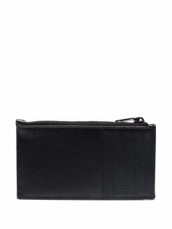 Saint Laurent Monogram Fragments zipped cardholder