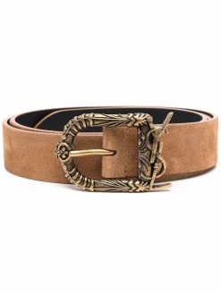 Saint Laurent celtic buckle belt