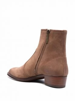 Saint Laurent Wyatt side-zip ankle boots