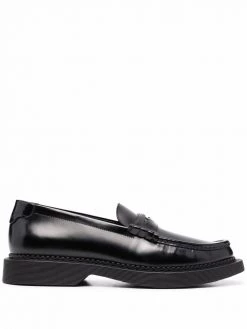 Saint Laurent Teddy Penny leather loafers
