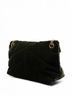 Saint Laurent Puffer small quilted bag