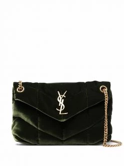 Saint Laurent Puffer small quilted bag