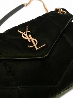 Saint Laurent Puffer small quilted bag