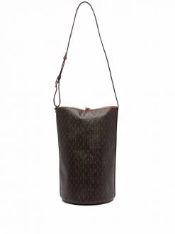 Saint Laurent monogram pattern bucket bag