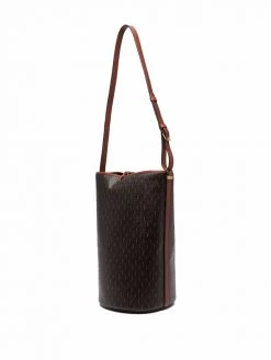Saint Laurent monogram pattern bucket bag