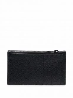 Saint Laurent chevron pattern flap wallet