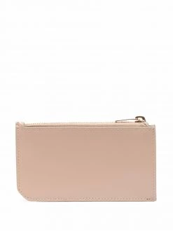 Saint Laurent logo-print zipped cardholder