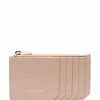 Saint Laurent logo-print zipped cardholder