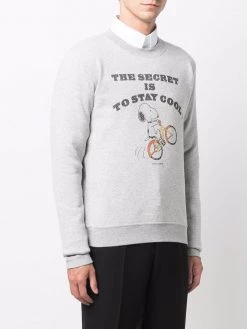 Saint Laurent x Peanuts Snoopy-print sweatshirt
