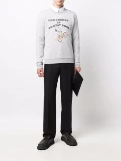 Saint Laurent x Peanuts Snoopy-print sweatshirt