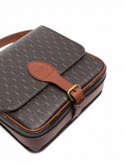 Saint Laurent Monogram-print messenger bag