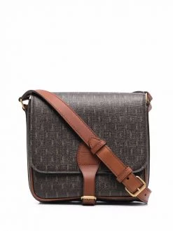 Saint Laurent Monogram-print messenger bag
