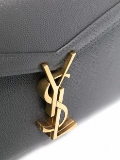 Saint Laurent logo-plaque crossbody bag
