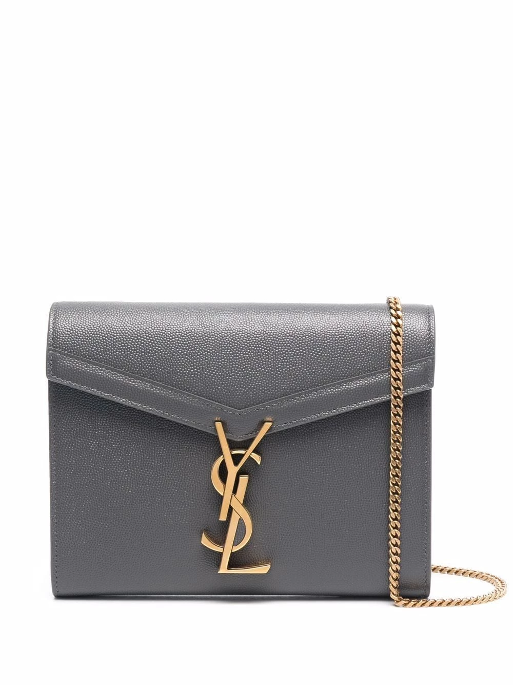 Saint Laurent logo-plaque crossbody bag