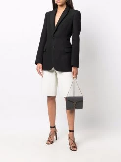 Saint Laurent logo-plaque crossbody bag