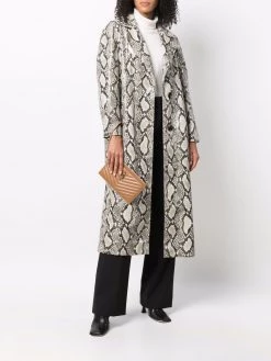 Saint Laurent logo-plaque quilted clutch bag