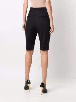 Saint Laurent high-waisted knee-length shorts