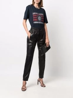 Saint Laurent graphic-print short-sleeve T-shirt