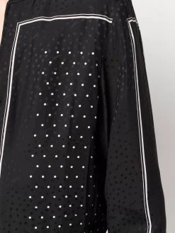Saint Laurent polka-dot pattern bomber jacket