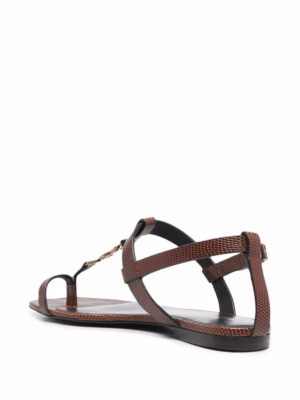 Saint Laurent Cassandra flat sandals
