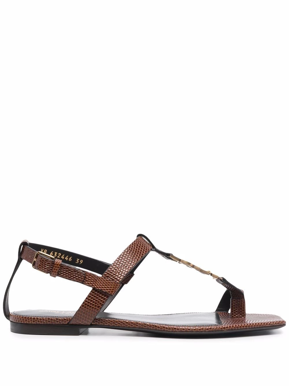 Saint Laurent Cassandra flat sandals