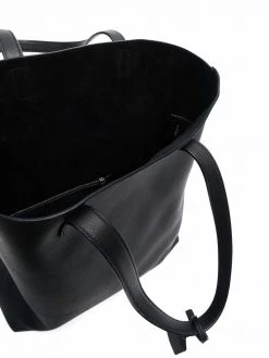 Saint Laurent grained-effect tote bag