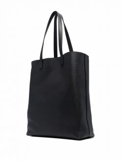Saint Laurent grained-effect tote bag
