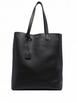 Saint Laurent grained-effect tote bag