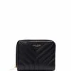 Saint Laurent chevron-quilted wallet