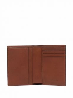 Saint Laurent monogram print leather wallet