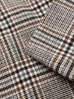 Saint Laurent checked tailored shorts