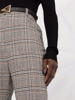 Saint Laurent checked tailored shorts