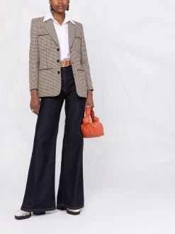 Saint Laurent notched-lapel single-breasted jacket