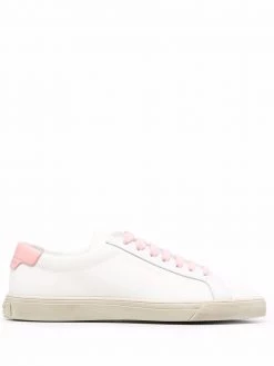 Saint Laurent logo-print lace-up sneakers