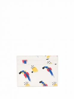 Saint Laurent patterned leather cardholder