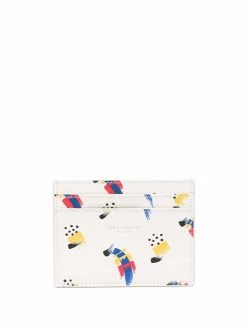 Saint Laurent patterned leather cardholder