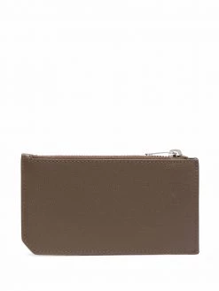 Saint Laurent zip-up leather cardholder